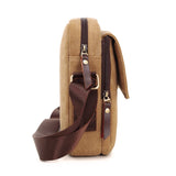 Men Canvas Messenger Bag Vintage Shoulder Bags High Casual Small Bags