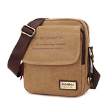 Men Canvas Messenger Bag Vintage Shoulder Bags High Casual Small Bags