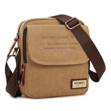 Men Canvas Messenger Bag Vintage Shoulder Bags High Casual Small Bags