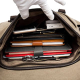 Men Casual Retro School Cross Body Bags Male Vintage Leisure Canvas Business Mes
