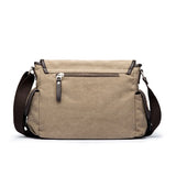Men Casual Retro School Cross Body Bags Male Vintage Leisure Canvas Business Mes