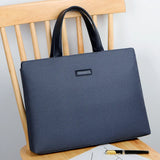 Men Business PVC Handbag Tote Bag Laptop Briefcase