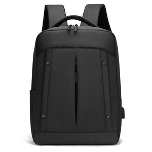 Men's Backpack 15.6 Inch Laptop Bag USB Charging Waterproof Rucksack