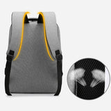 Men's Waterproof Business Laptop Backpack with USB Charging