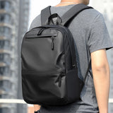 Men's Waterproof Business Laptop Backpack Casual Large Capacity Bagpack Rucksack