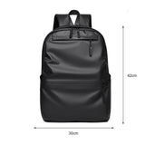 Men's Waterproof Business Laptop Backpack Casual Large Capacity Bagpack Rucksack