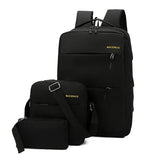 Men's Waterproof Laptop Backpack w/ USB Charging