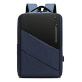 Men's Laptop Backpack USB Charging Port