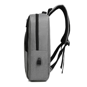 Men's Laptop Backpack USB Charging Port