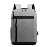 Men's Business Backpack Waterproof Bag Male Laptop USB Charging Casual Rucksack