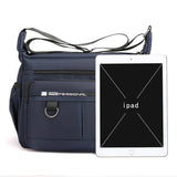 Men's Business Shoulder Casual Bags Waterproof Lightweight Travel Bags