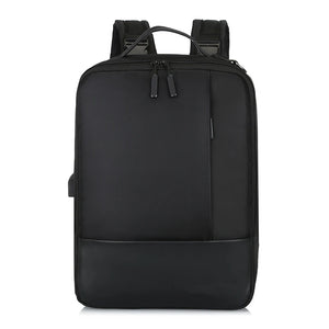Men's Business Backpack 15.6 Inches Laptop Usb Charging Rucksack