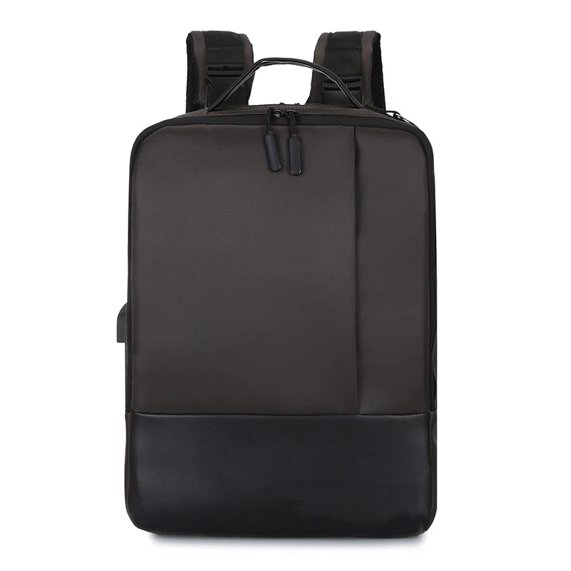 Men's Business Backpack 15.6 Inches Laptop Usb Charging Rucksack