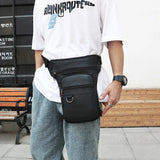 Men's Pu sports bag waist bag