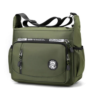 Men's Large-capacity Shoulder Bag for Travel Business