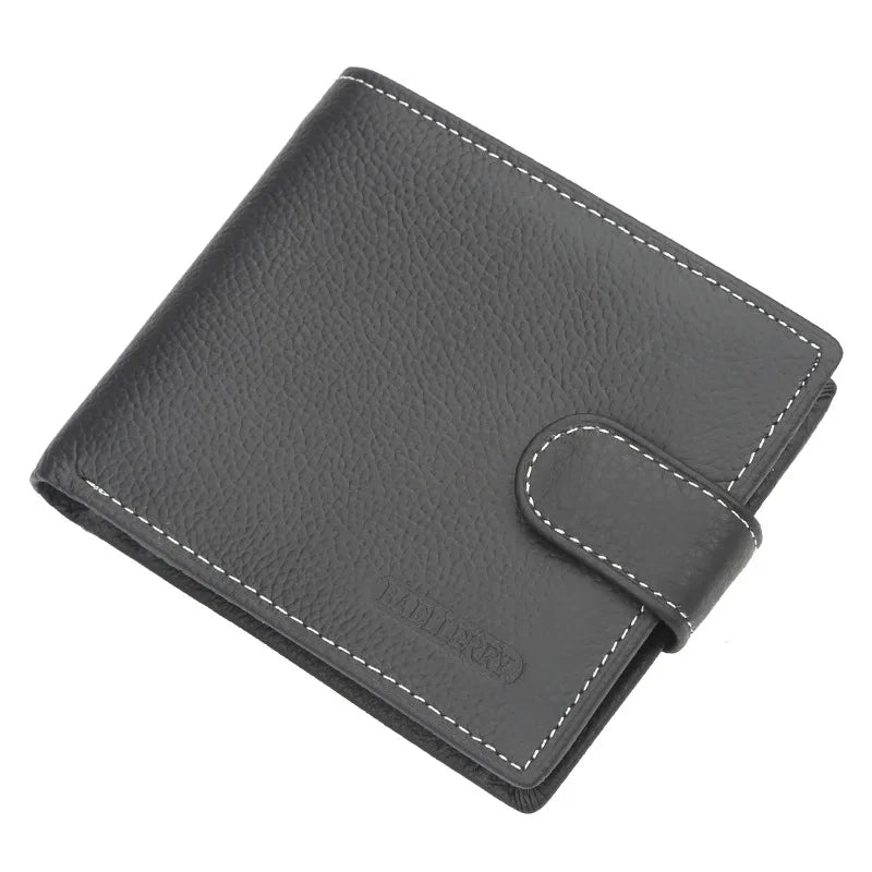 Men's Leather Business Wallet - Men Wallets