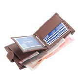 Men's Leather Business Wallet - Men Wallets