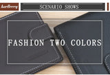 Men's Leather Business Wallet - Men Wallets