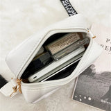 Embroidered Camera Crossbody Bag for Women