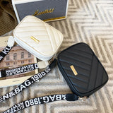 Embroidered Messenger Crossbody Bag for Women
