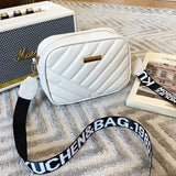 Embroidered Messenger Crossbody Bag for Women