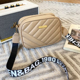 Embroidered Messenger Crossbody Bag for Women