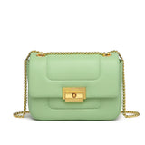 Mini Chain Shoulder Bag Lock Women Crossbody Bags High PU Leather