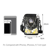 Small Clear Crossbody Bag Transparent Ita Shoulder Purse for Phone