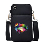 Mini Phone Bag Wallet Shoulder Bags Mouth Pattern