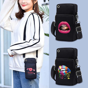Mini Phone Bag Wallet Shoulder Bags Mouth Pattern