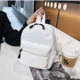 Mini Nylon Women Backpack Small School Bags Rucksack for Teen Girls