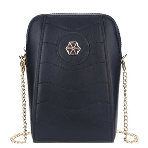 Mini Women Messenger Bags Chain Zipper Female Bags Top Phone Pocket