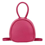 Mini PU Leather Women's Backpack Girls School Shoulder Handbag