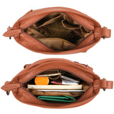 PU Leather Shoulder Bag Female Messenger Bag Small Square Bag