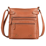 PU Leather Shoulder Bag Female Messenger Bag Small Square Bag
