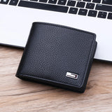 Multi-Card Space PU Leather Wallet Tote Bag Portefeuille Homme