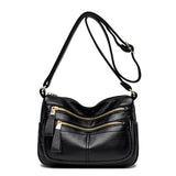 Soft Leather Shoulder Bag Women Casual Messenger Sac A Main Femme