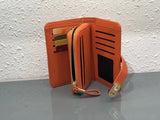 Leather Wallet Women Wallet Money Bag Cell Phone Pocket Ladies Long Purse