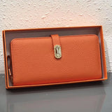 Leather Wallet Women Wallet Money Bag Cell Phone Pocket Ladies Long Purse