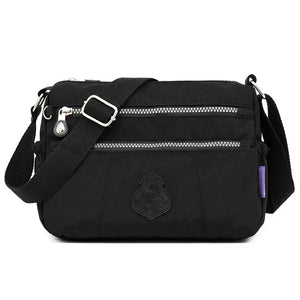 Small Women Shoulder Bag Waterproof Nylon Female Messenger Bag