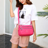 Small Women Shoulder Bag Waterproof Nylon Female Messenger Bag