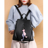 Anti-theft Backpack School Bag Oxford Cloth Shoulder Bag