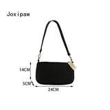Acrylic Chain Large Capacity Shoulder Bag Vintage Casual