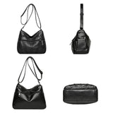 Vintage Leather Crossbody Bag Women | Shoulder Purse