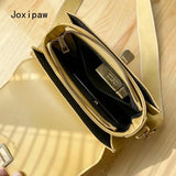 Soft Leather Crossbody Bag for Women, Casual Flap Messenger Bag