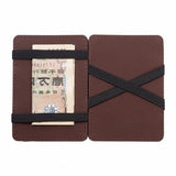 High Leather Magic Wallets Ultra Thin Mini Wallet Men's Small Wallet