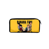 3D Banana Fish Student Large Capacity Pencil Bag School Zipper Pen Case