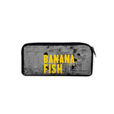 3D Banana Fish Student Large Capacity Pencil Bag School Zipper Pen Case