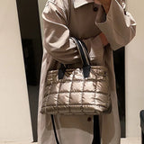 Cotton Shoulder Messenger Bag Large Tote Bag