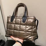 Cotton Shoulder Messenger Bag Large Tote Bag